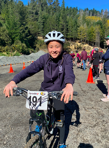 Crystal Chiang all set to take on the mountain biking challenge