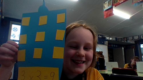 Phoebe's multiplication house