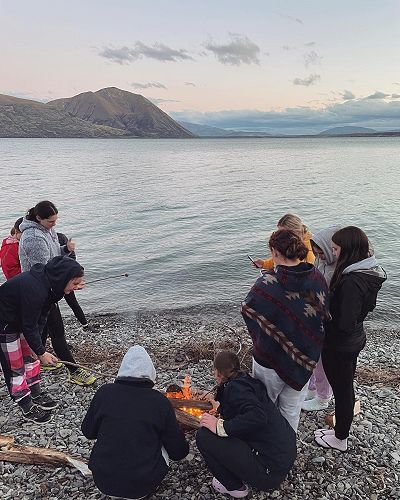 Year 13 Outdoor Ed on the Huxley Valley Tramp