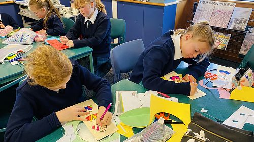 Year 5 Dragon boat craft