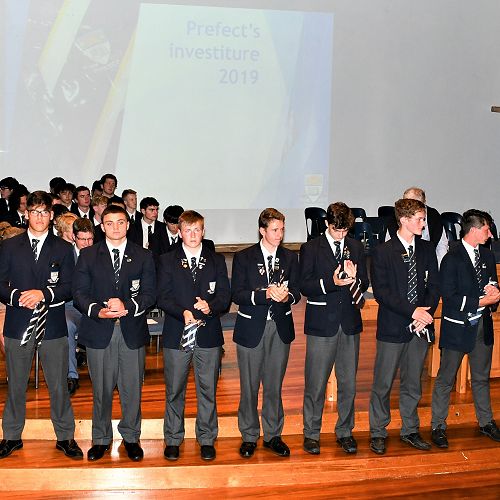 2019 Prefects and 2018 Scholarship Assembly