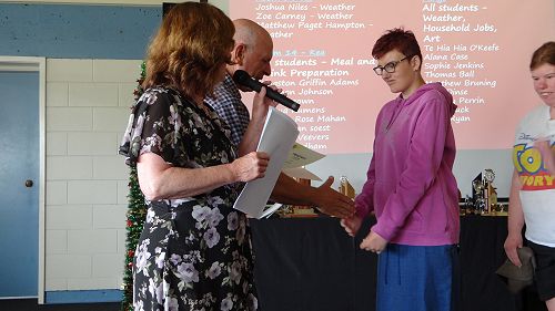 Senior& Intermediate Prize Giving