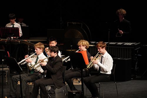 Junior Concert Band at the Aurora Festival