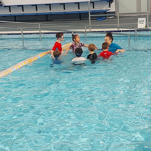 Swimming at Graham Condon