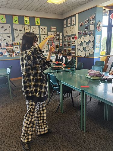 Our tutor Miss Aletta Li