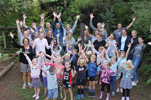 Room 6 and 7 hands up camp