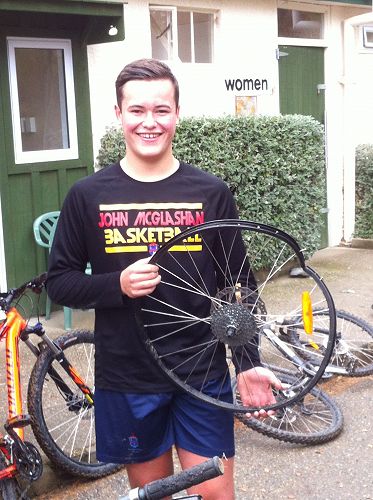 The rock! - Year 11 PE Naseby 2016