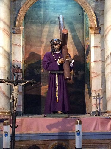 Day 15  Redemptorist museum, Astorga. The place held many life-size and larger-than-life statues.