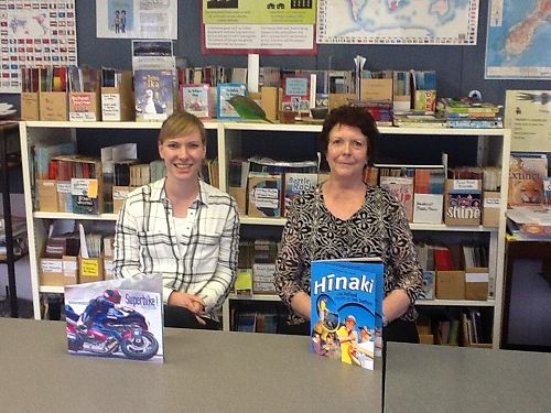 Ms Rebecca Rapson and Mrs Mary Guthrie who are the two teachers involved in implementing a reading intervention project funded through the Ministry of Education's Teacher-Led Innovation Fund.