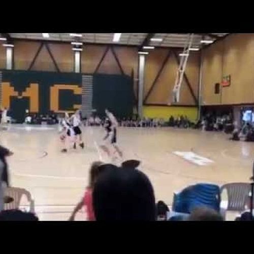 Video: OBHS - Ben Reeves - 3-pointer from half-way 