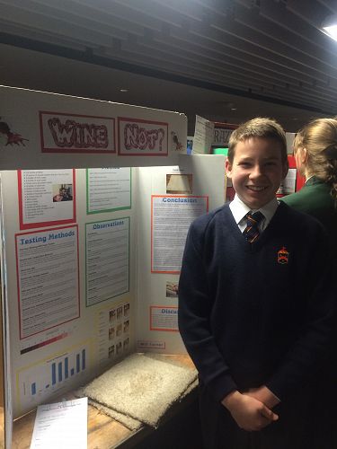 Will Turner at Otago Science Fair