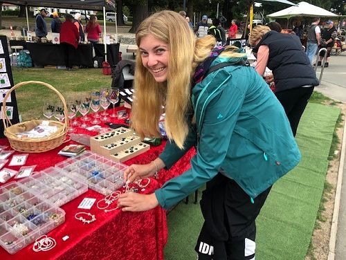 Some shopping at the markets