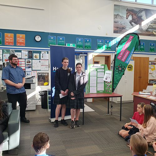 Congratulations Emma and Danica for placing 1st in the Year 9 category.