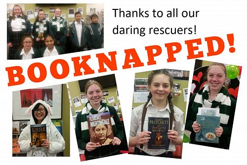 Book Week 2019 - Kidnapped book retrievers