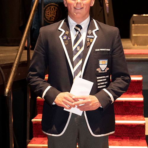 2022 Head Boy Isaac Ottrey