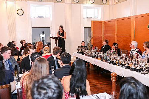 St Margaret's College Valedictory Dinner, 7 October 2018