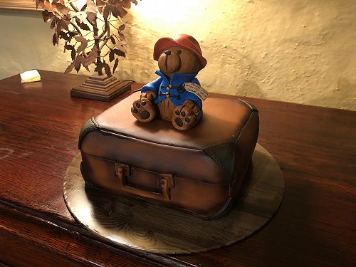 Paddington Bear cake