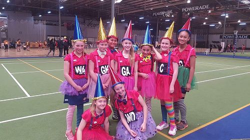 Year 7A Netball team