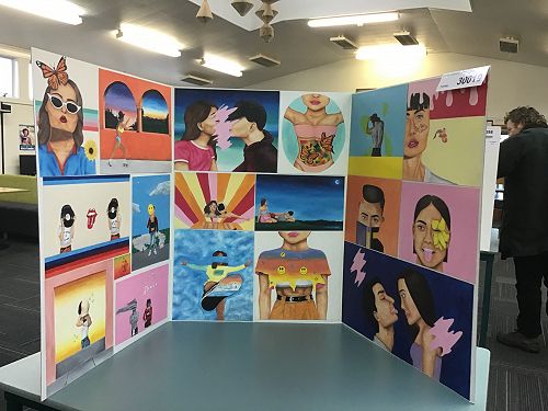 Nicole Smith Level 3 NCEA art portfolio