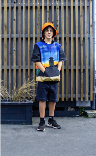 Olly Parker   Junior Section & Textile Award (Ngāti Uropa- European) 