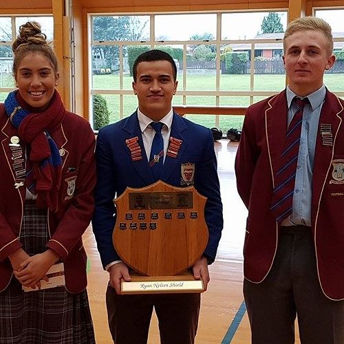 Roncalli Exchange - Ryan Nelsen Shield