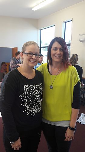 Cyndi and Tania are the friendly facilitators