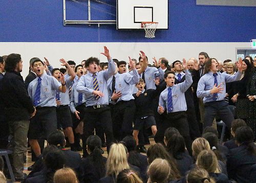 Powhiri to Welcome Christine O’Neill to our School