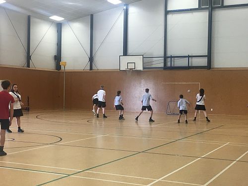 Staff vs Student Tchoukball 14/08/20