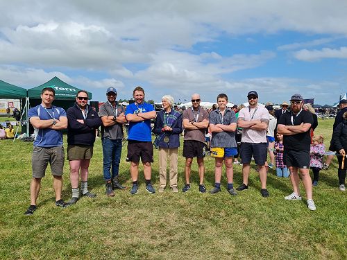 Team Pull In's Men's Runners Up