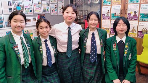 Farewell to our Y13 International Club members.