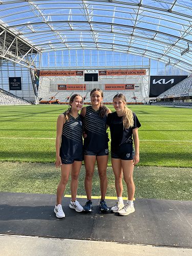 Shanti Kara, Kiana Brown and Lila Bowering