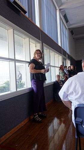 Tuesday Pōwhiri - welcoming our Year 9's to Greymouth High School