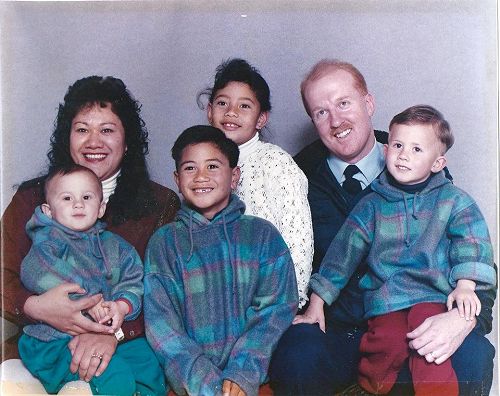 Our family back in the Tokoroa days