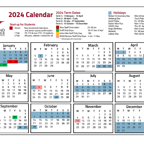 2024 Calendar