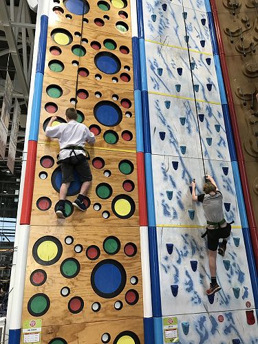 Clip and Climb - Iain and Travis
