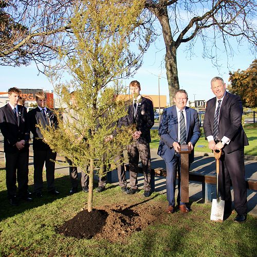 Palmerston North 150th Tree Planting Ceremony