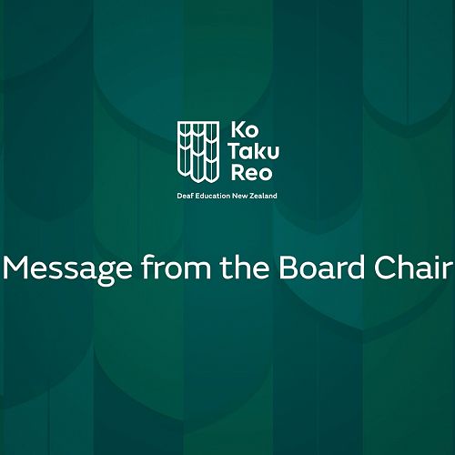 Video: Message from the Board Chair