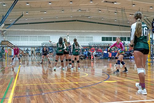 BHS Girls Senior A Volleyball Team 2021 