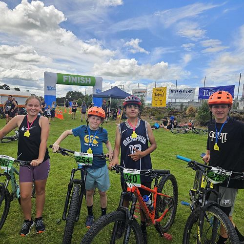 Olivia Sanson, Archie Wilson, Isaiah Mitchell, Robbie Sanson