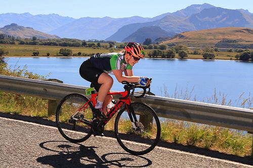 Stunning backdrop along the cycle route