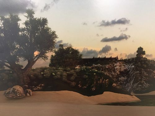 Visualisation of Māpoutahi Monument design