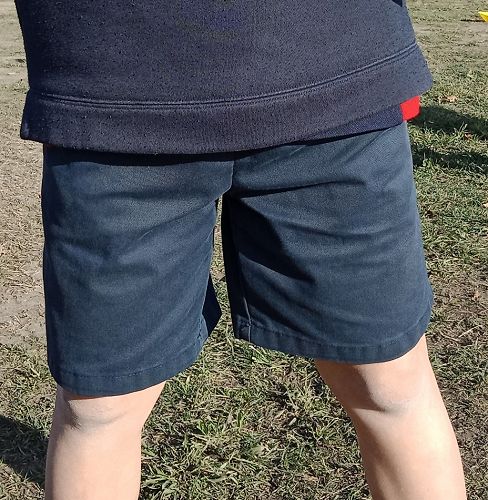 Navy shorts