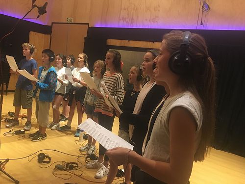 Chorale recording for Ali Harper's Song