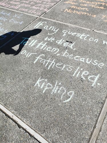 Pavement Poetry