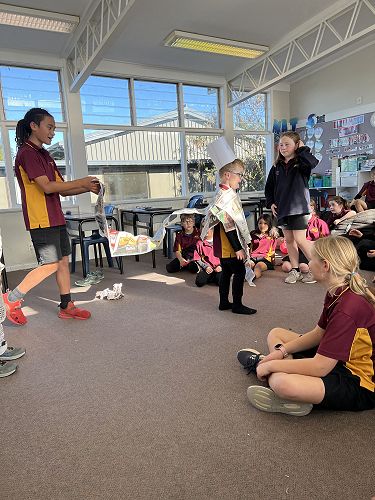 Luandre and Chad-Mahara on the Catwalk