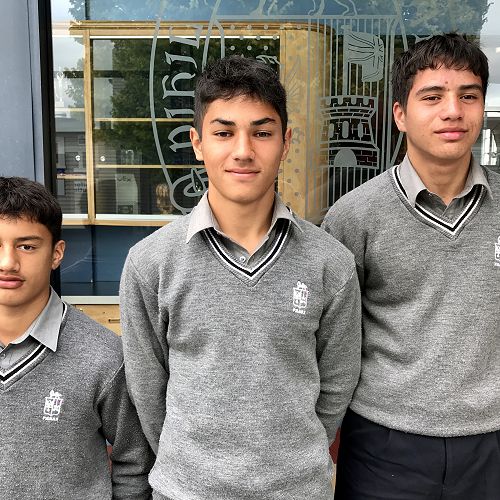 Santino Pekepo-Tavaga, Marino Rimene, Nehemiah Su’a - Basketball New Zealand 2021 Under 14 National Camp.