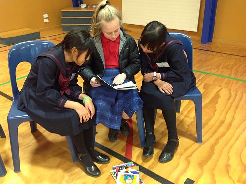 Reading some New Zealand stories.