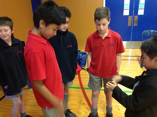 There is a special way to wind the rope on the spi