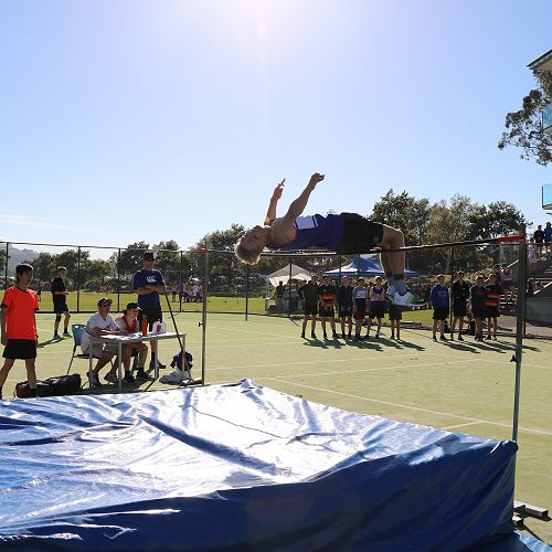 Taylor Mechen: Just fails in his bid to set a new High Jump mark of 1.86m. Senior Field Cup winner. Junior High Jump and Senior Triple Jump Record Holder.