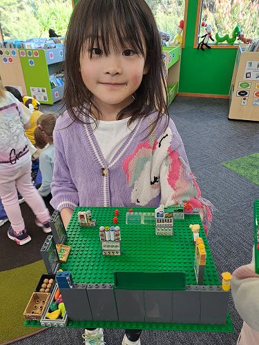 Lego Lunchtimes in the Library - Ava